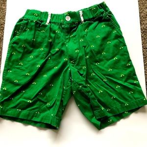 Men’s Tipsy Elves Green “Rainbow” Print Walking Shorts Sz S